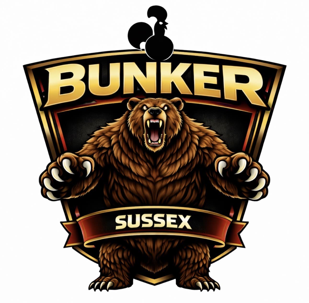 Bunkers Bears badge